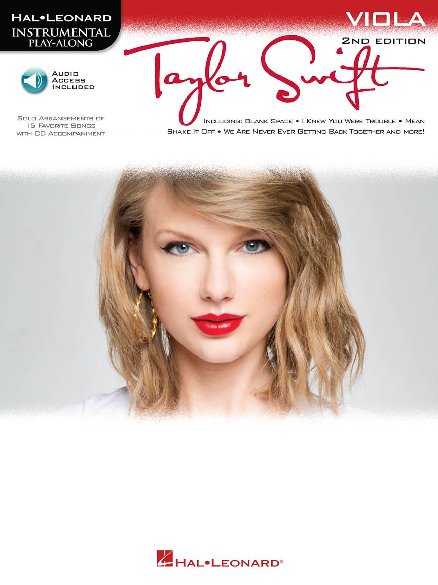 Taylor Swift for Viola - Instrumental Play-Along Cd/Pkg: Viola Play-Along Book with Online Audio image number 5