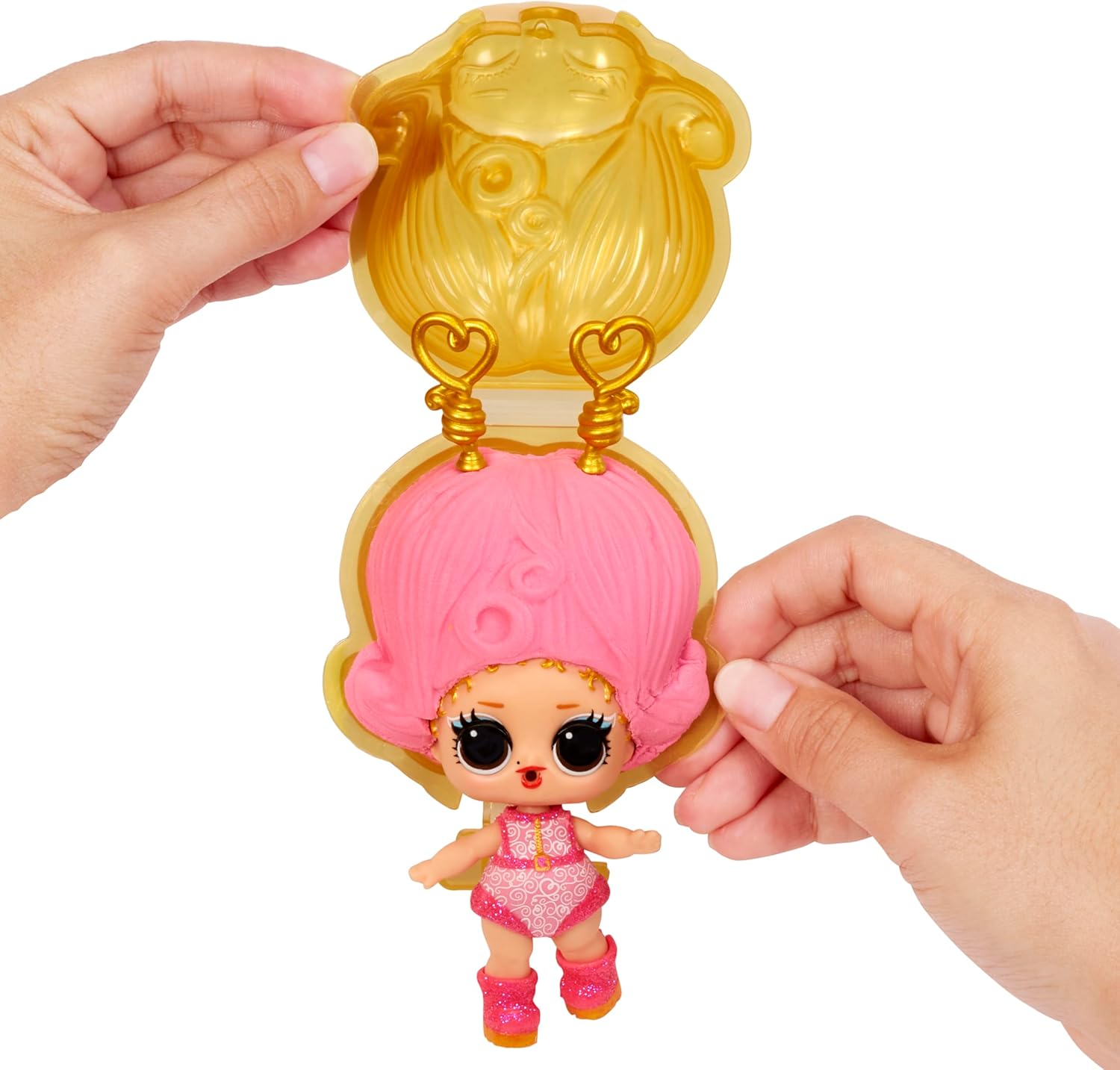 L.O.L. Surprise! Squish Sand Magic Hair Tots - Collectible Doll with Squish Sand and Surprises - Great for Girls Ages 3+