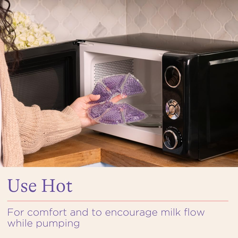 Lansinoh THERA Pearl 3-In-1 Hot or Cold Breast Therapy 2 Pack image number 6