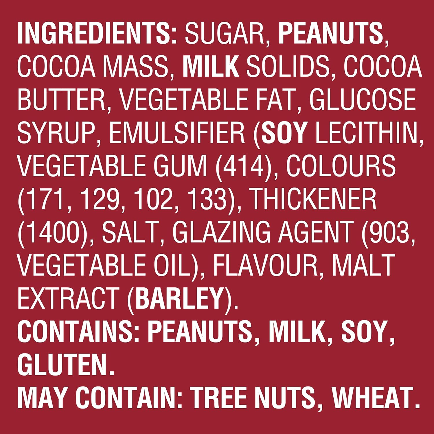 M&M&rsquo;S Christmas Red & Green Peanut Milk Chocolate Snack Bag 165G image number 2