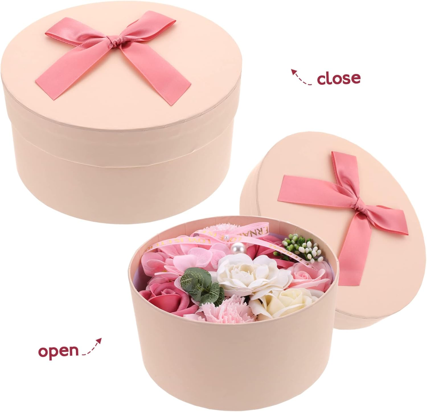 ABOOFAN Realistic Soap Flower Fake Flower Adornment for Decor Home Wedding Decor image number 3