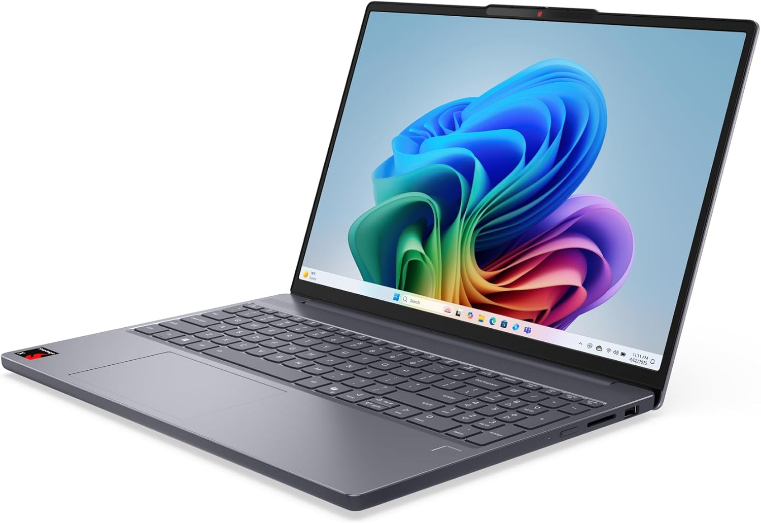 Lenovo Ideapad Slim 3X 15Q8X10 15.3" WUXGA Display Co-Pilot+ SD X X1-26-100 16GB 512GB SSD Wifi6 Win11H Luna Grey 83N30007AU