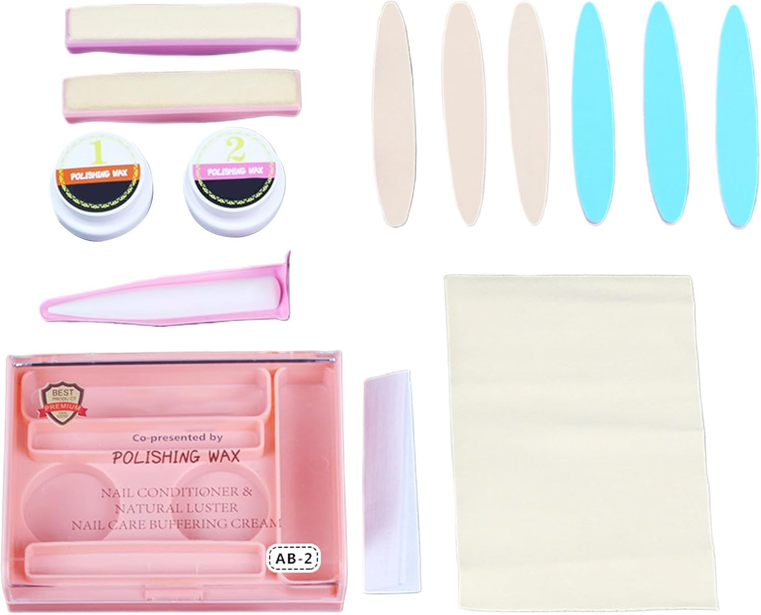 Manicure Set - Pedicure Set | Powder Nail Kit | Professional Powder Nail Kit with Strengthener | Multi-Functional Nails Care Tools | Strengthener Professional Versatile Tools for Travel Girls Women image number 5