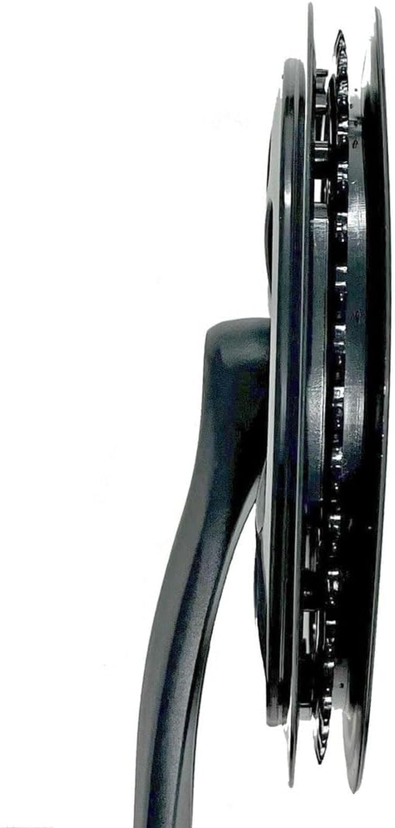 TDR Bicycle Crankset 170Mm 44T Single Speed Folding Bike Sprocket Crank Arm 916 Pedal Aluminium Carbon Steel Black Diamond Square Bottom Bracket image number 1