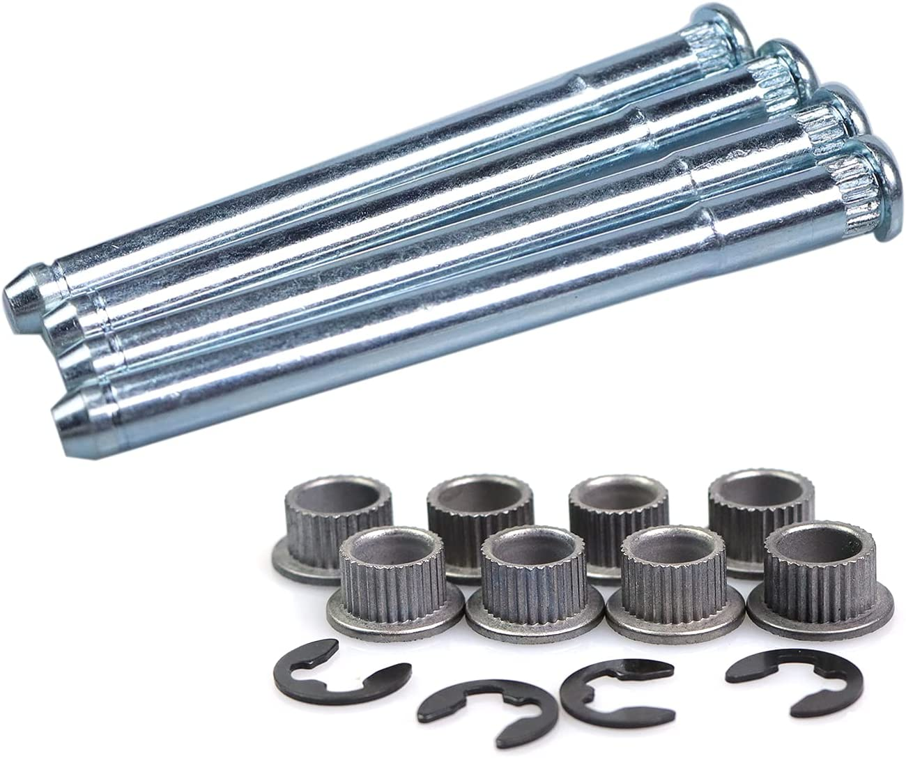 Door Hinge Pin and Bushing Repair Kits Compatible with 1988-2002 Chevy GMC C1500 C2500 K1500 K2500 K3500 Suburban Tahoe Jimmy Yukon (4 Pins 2 Door) 15685040 15562609 image number 4