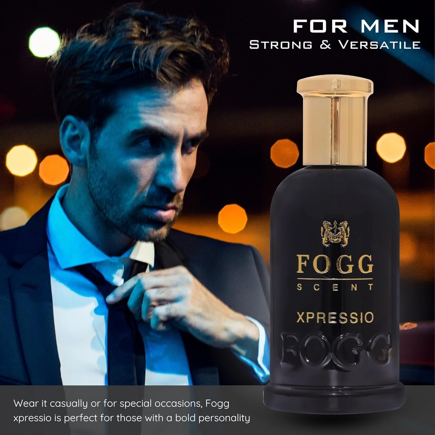 Fogg Xpressio Scent for Men, 100Ml image number 3