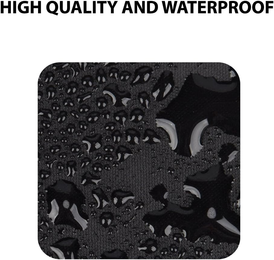 Gold Armour 12Ft Extra Large Tarp Hammock Waterproof Rain Fly Tarp 185In Centerline - Lightweight Ripstop Fabric - Stakes Included - Survival Gear Backpacking Camping Accessories (Black) image number 4