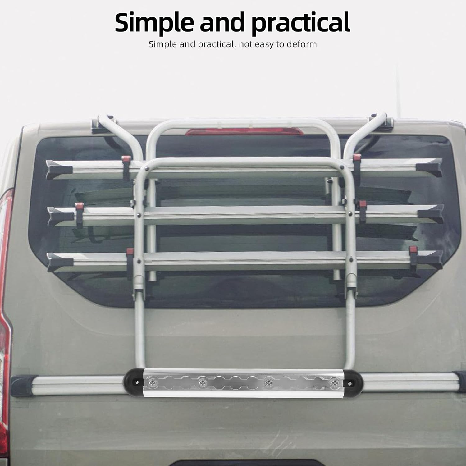 ULTECHNOVO Versatile Track Rail for Rv Flatbed Tie down Adjustable Quick-Release Fixed Guide Rail High-Strength Material Compatible with Various of Rv Guide image number 2