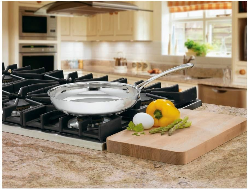 Cuisinart 422-24 Contour Stainless 10-Inch Open Skillet image number 1