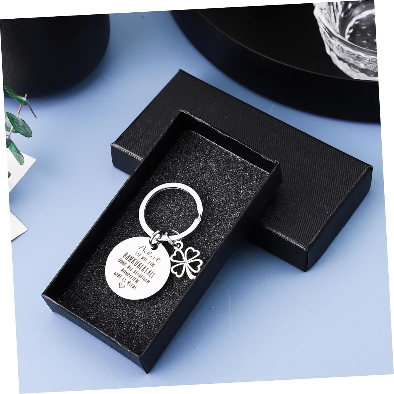 WOFASHPURET 6Pcs Keychain Rings Key Charms Keychain Pendant Boxes for Women Key Accessory Bag Pendant Backpack Aesthetic Creative image number 1