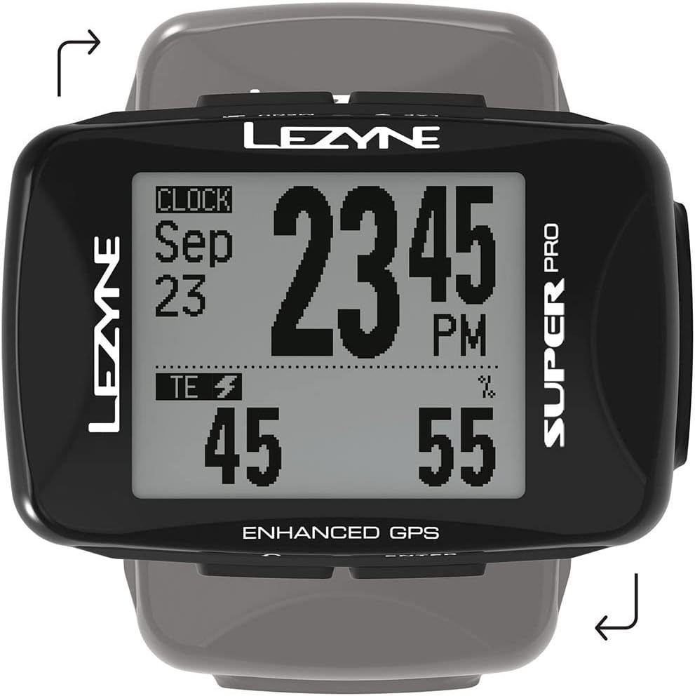 Lezyne Super Pro GPS Bicycle Computer Black image number 2