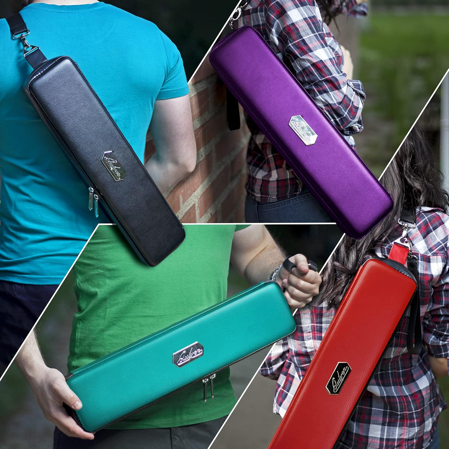 Quiver Time Purple Quiver Card Carrying Case - TCG Cards Deck Box Holder for Trading Cards, MTG Bag Playing Card Case (+Wrist & Shoulder Strap, Dividers, Separators, Corner Pads + 100 Apollo Sleeves) image number 7