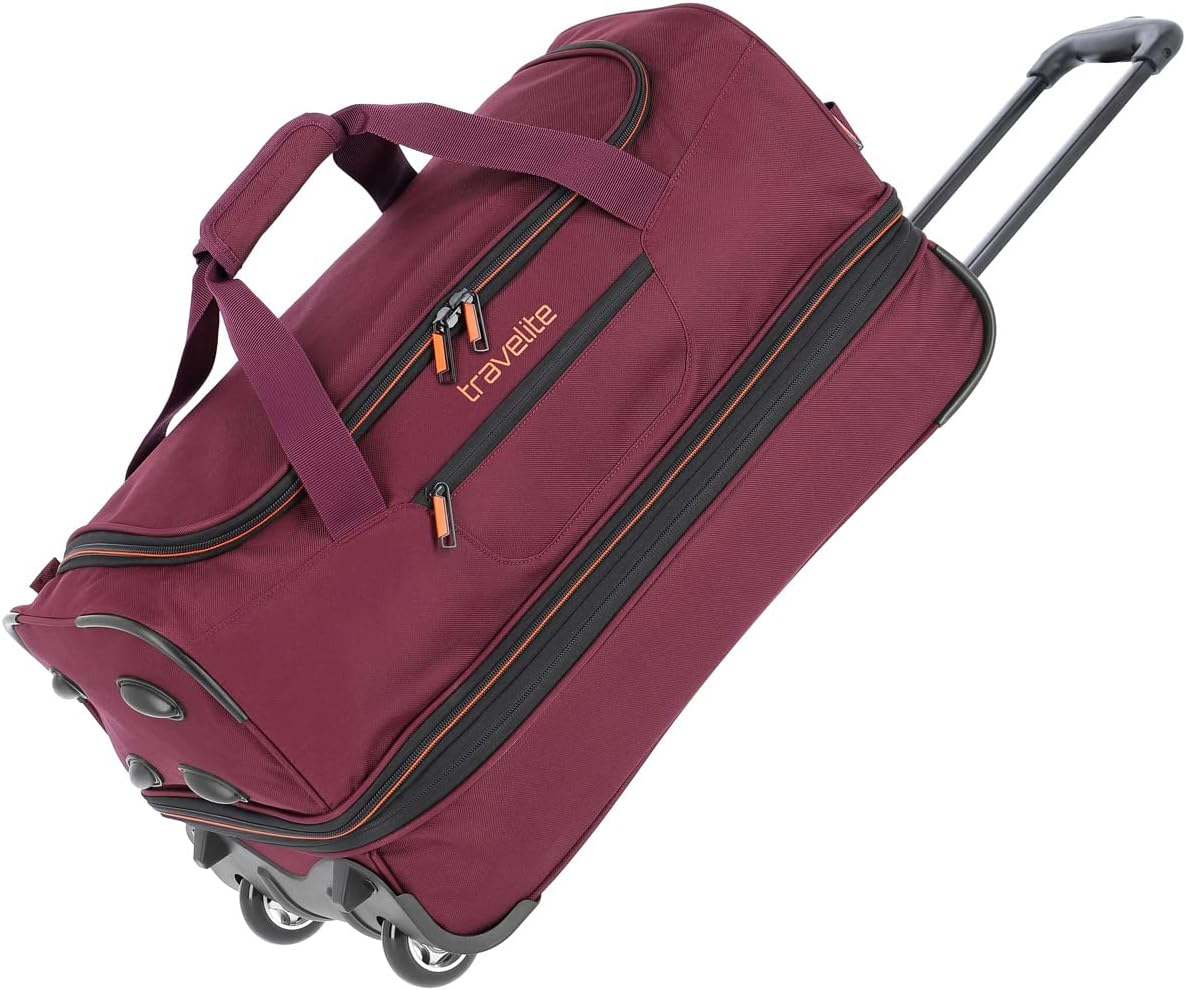 Travelite Basics Travel Bag with Wheels, 55 Cm