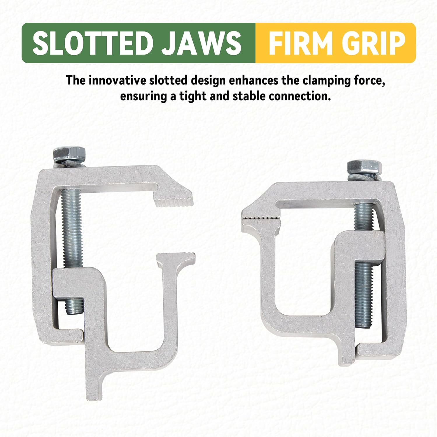 KUAFU 4 Pcs Truck Clamps for Mounting Caps Camper Shell Topper Canopy Heavy Duty Aluminum image number 1