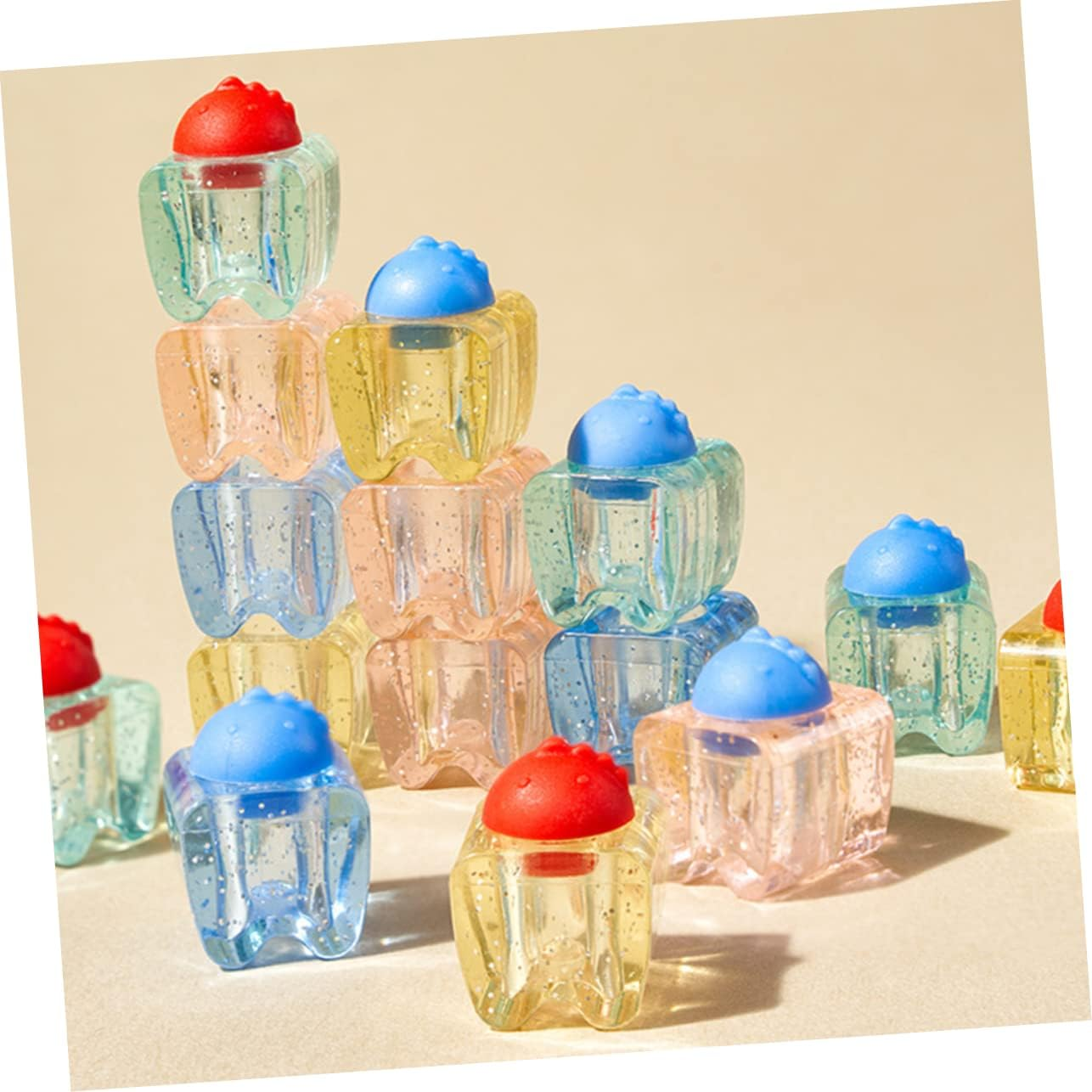 Baby Tooth Keepsake Box and Deciduous Tooth Holder for Kids White Frame Suitable for And image number 6