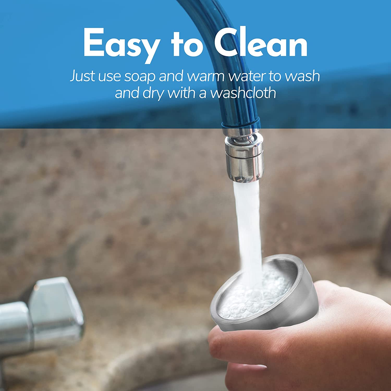 Pill Crusher - 304 Food Grade Stainless Steel Mortar and Pestle Medicine Grinder Set - Non-Slip Splitter to Easily Crush Medicine Pills Tablets Vitamins to Fine Powder for Adults, Seniors, Dogs, Pets image number 6