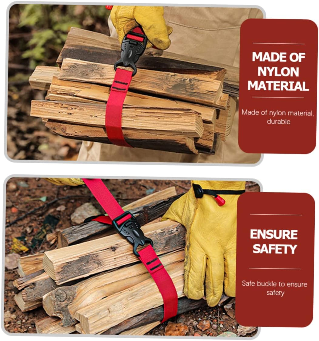 LIFKOME 9Pcs Camping Packing Strap Luggage Straps for Suitcases Quick Release Buckle Elastic Luggage