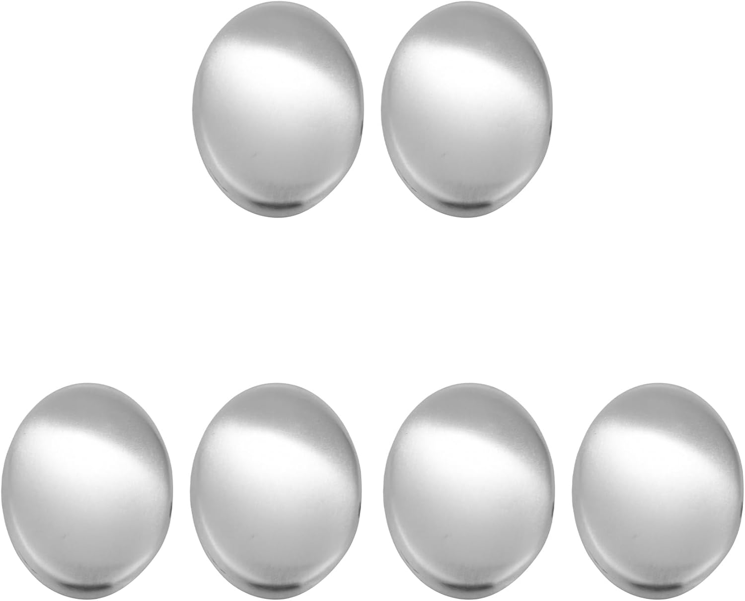 Stainless Steel Soap, Odor Remover Hand Bar Kitchen Eliminating Smells Onion, Garlic, Fish, Other Strong Scents 6 Pack image number 1