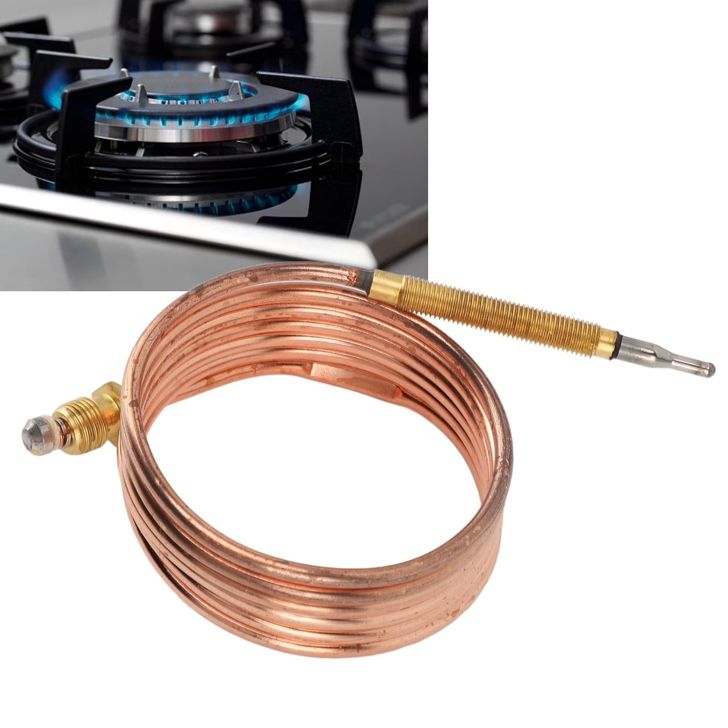 Thermocouple Heaters for Temperature Boilers Probe for Test Probe for Patio Heater Replacement Parts (1200Mm) image number 5