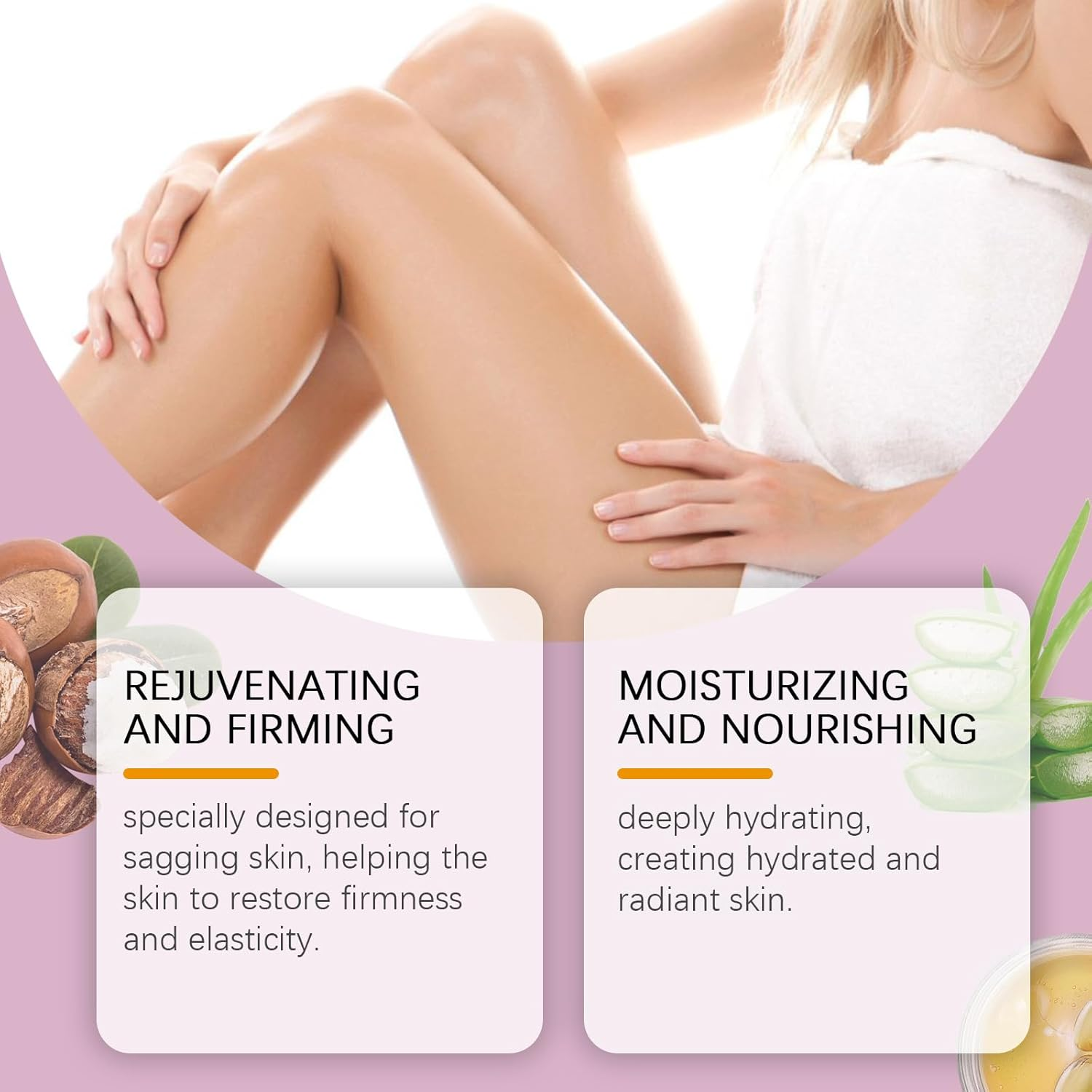 Collagen Cream for Crepey Skin - anti Wrinkle & Firming Face Cream with Hyaluronic Acid - Skin Tightening Treatment for Body, Neck, Hands, Arms - Hydrating Moisturizer for Women & Men (2) image number 6