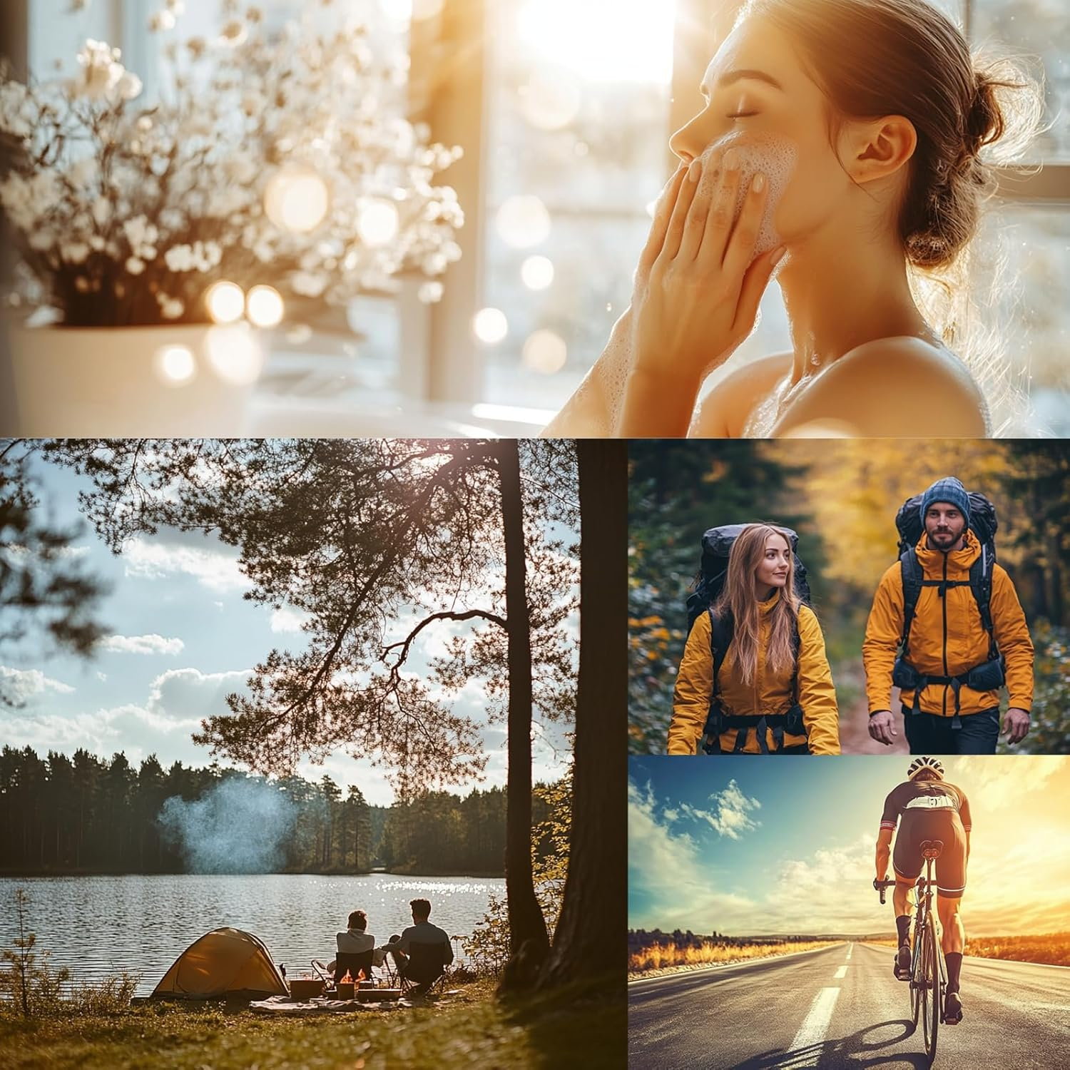 5 Pack 3.4 Oz Clear Travel Bottles Kit - TSA Approved, Leak Proof, Reusable - Perfect for Toiletries, Travel, Business Trips, Fitness Centers, Beaches, Camping - 100Ml PET Bottles image number 4