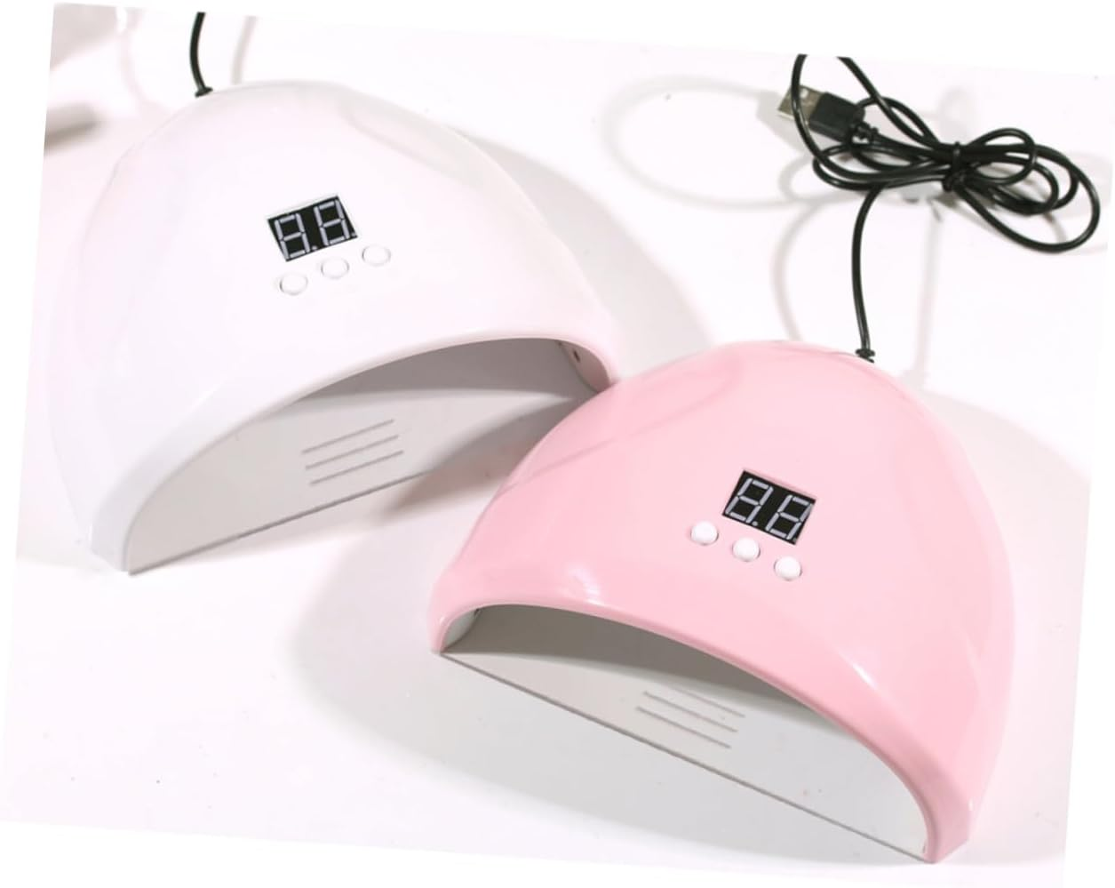 VILLFUL Nail Gel Polish Curing Machine with LED Light Beads Smart Automatic Sensor Nail Dryer for UV and LED Gel Digital Timer Display with Settings Even Heat Manicure Tool for Home And image number 3