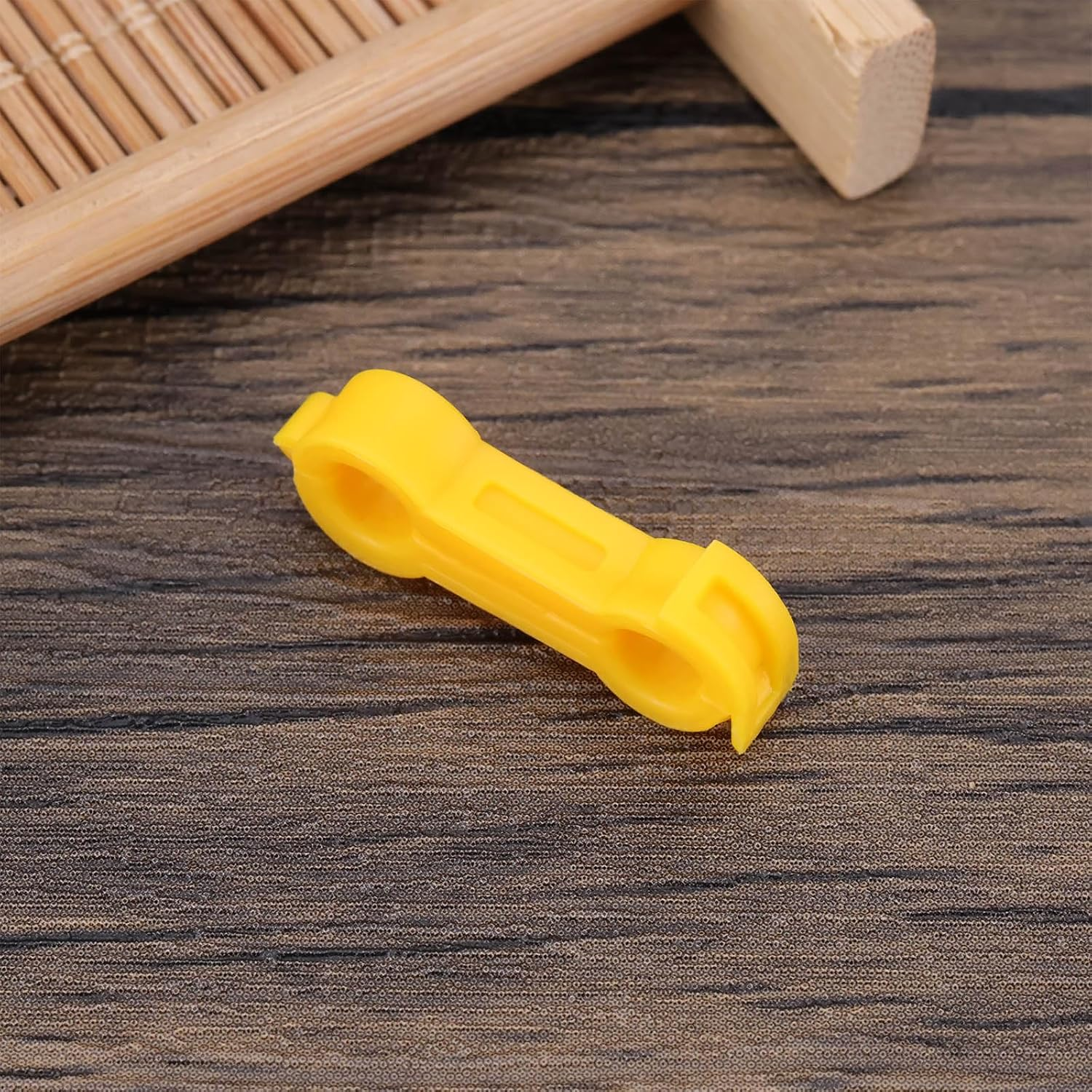 Emagtech 2Pcs 5Mm Bird Splayed Leg Treatment Ring Bird Splay Leg Hobble Leg Bands for Exhibition Budgies Lovebirds and Parakeets Orange image number 3