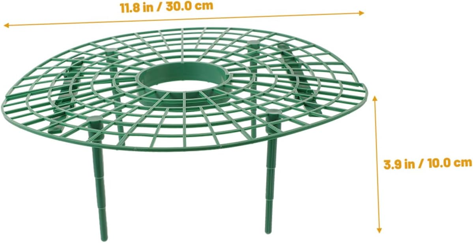 INOOMP 4Pcs Planting Rack Plant Support Cage Strawberry Growing Support Garden Tie Plant Risers for Patio Supplies image number 1