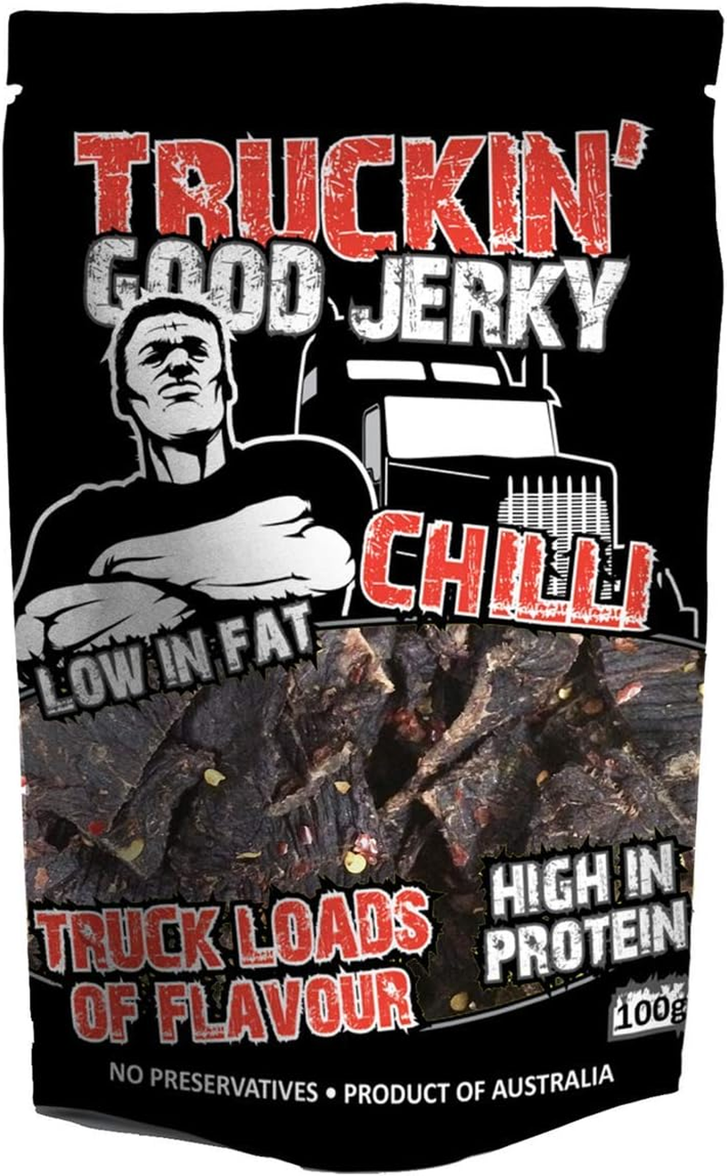 Truckin Good Jerky Chilli 100G X 12 image number 2