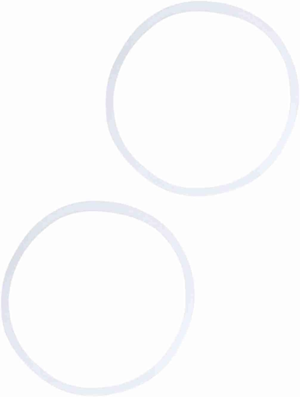 Replacement Rubber Seal Ring for 600W Juicer, Non-Flexible Seals for Extractor Blades, Silicone Material, 2 Pieces image number 2