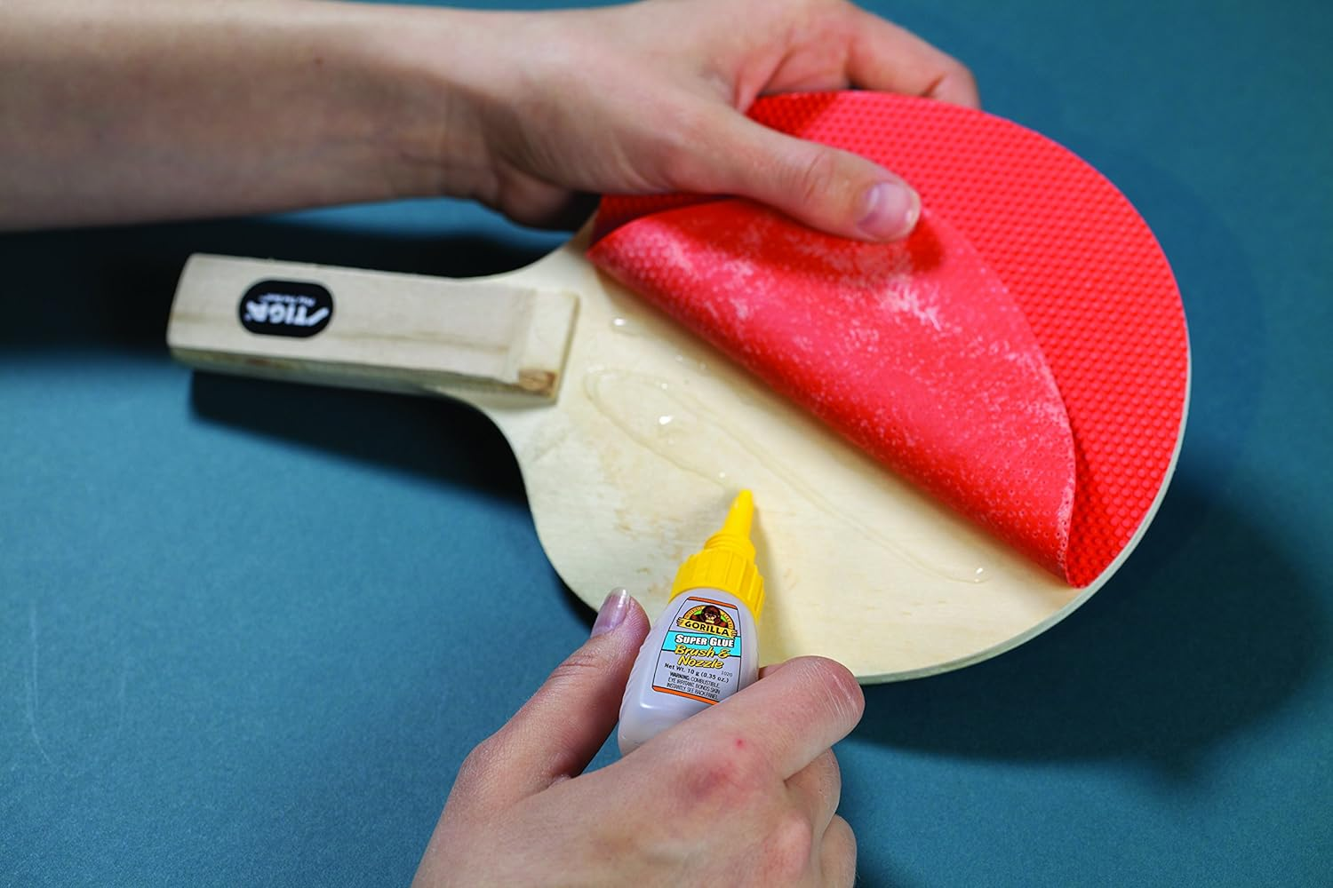 Gorilla Super Glue with Brush & Nozzle Applicator, 12 Gram, Clear image number 2