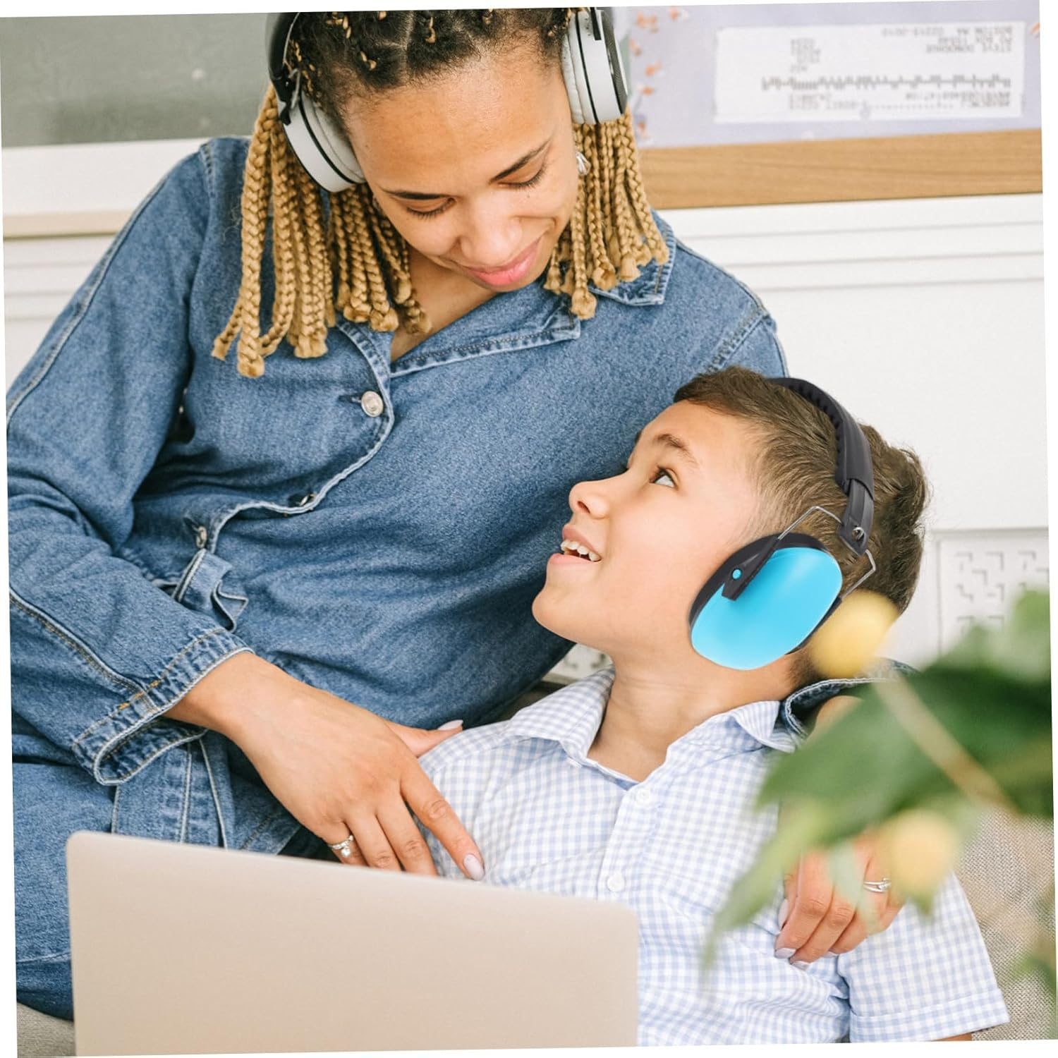 ARTIBETTER Soundproof Noise Cancelling Earbuds Snoring Headphones for Plane Head Phones Ear Muffs Band Green High-Density Sponge