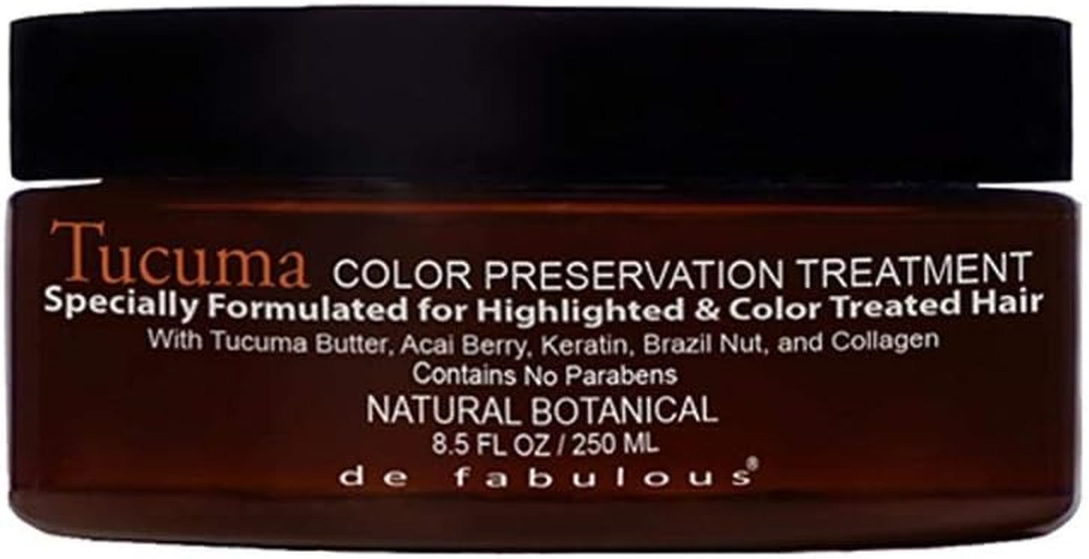 De Fabulous Amazon Series Tucuma Color Preservation Treatment, 8.5 Fl. Oz.