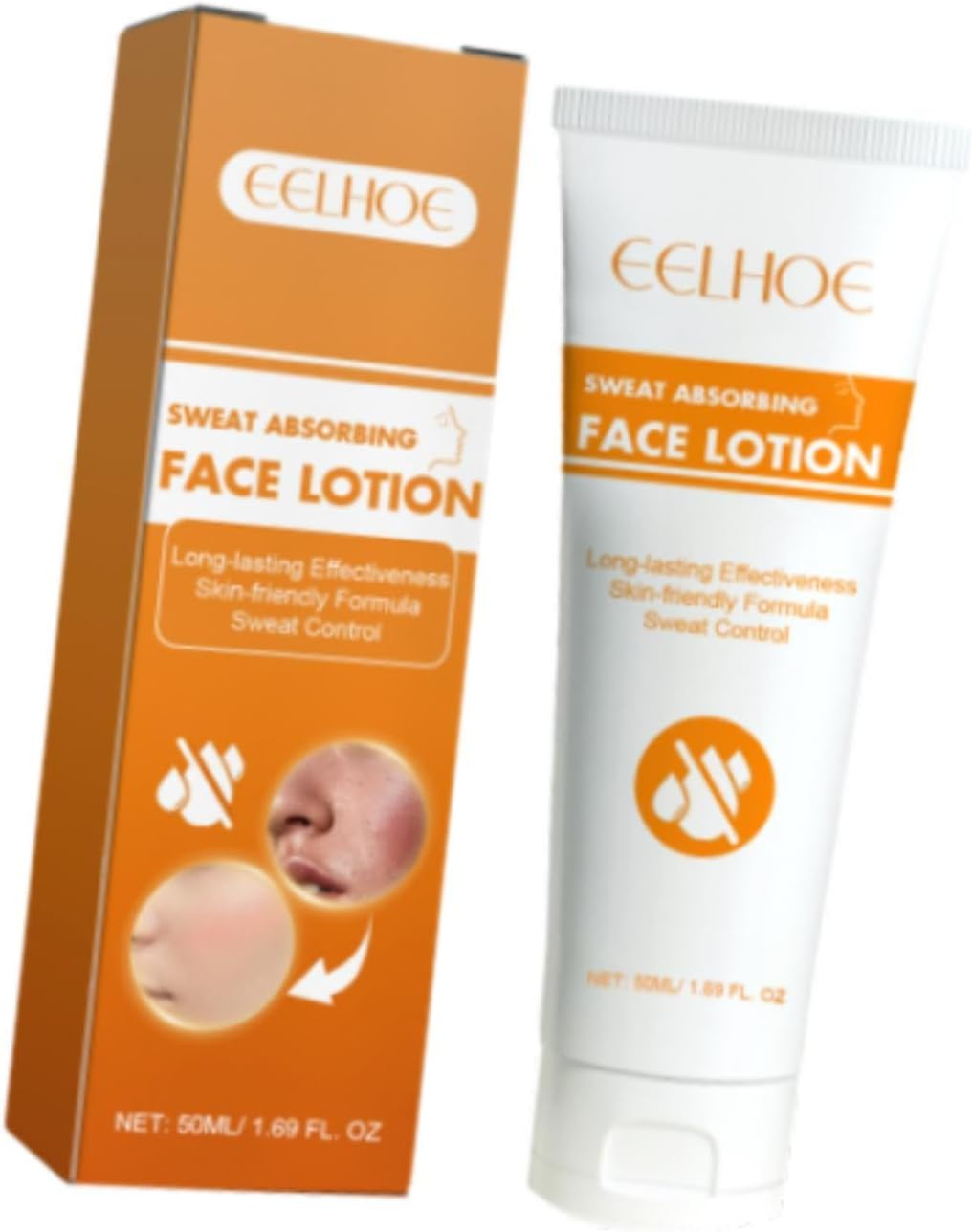 Oshhni Face Antiperspirant for Face Forehead and Scalp Portable Lightweight for Men Women Oily Face Control for Women Birthday Gift image number 4