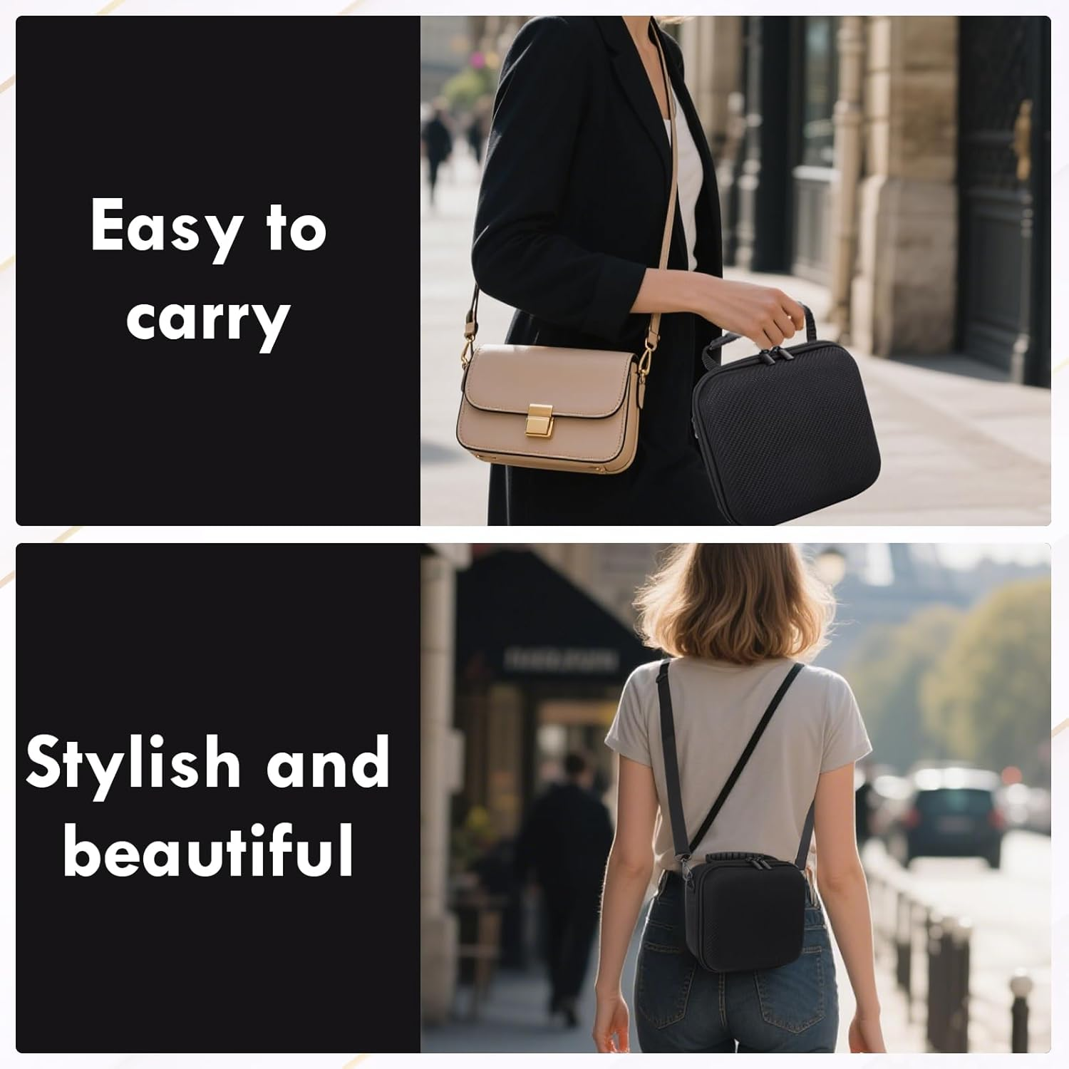 VOVMOEYA Fujifilm Wide Evo Case with Adjustable Shoulder Strap, Eva Hard Carrying Case, Camera Bag, Perfect Fit image number 4