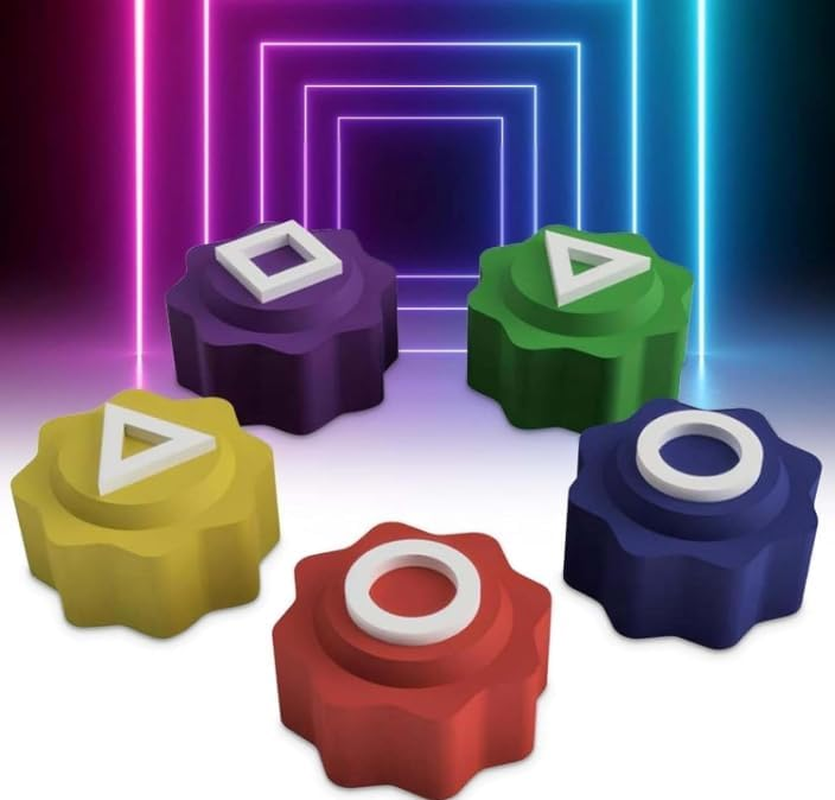 DWYYWSM 5 PCS Gonggi Korean Traditional Game, Gonggi Jack Stone Pebbles Set, Hand Eye Coordination Training Toy image number 3