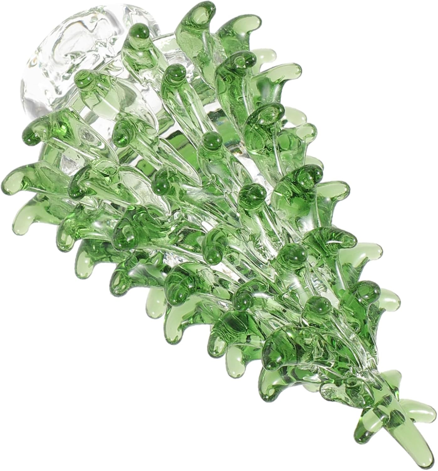 Green Mini Crystal Xmas Tree Desktop Christmas Tree Ornament Festive Decor image number 6