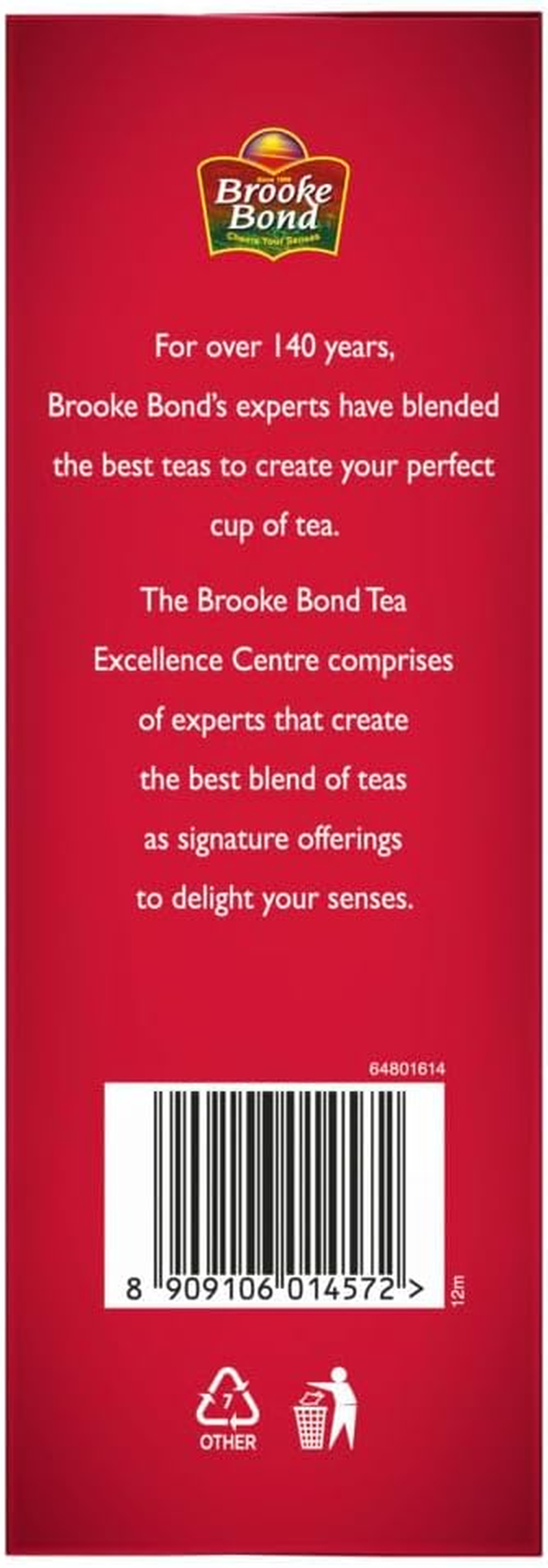 Brooke Bond Red Label -Natural Care(5 Ayurvedic Ingredients) 500G