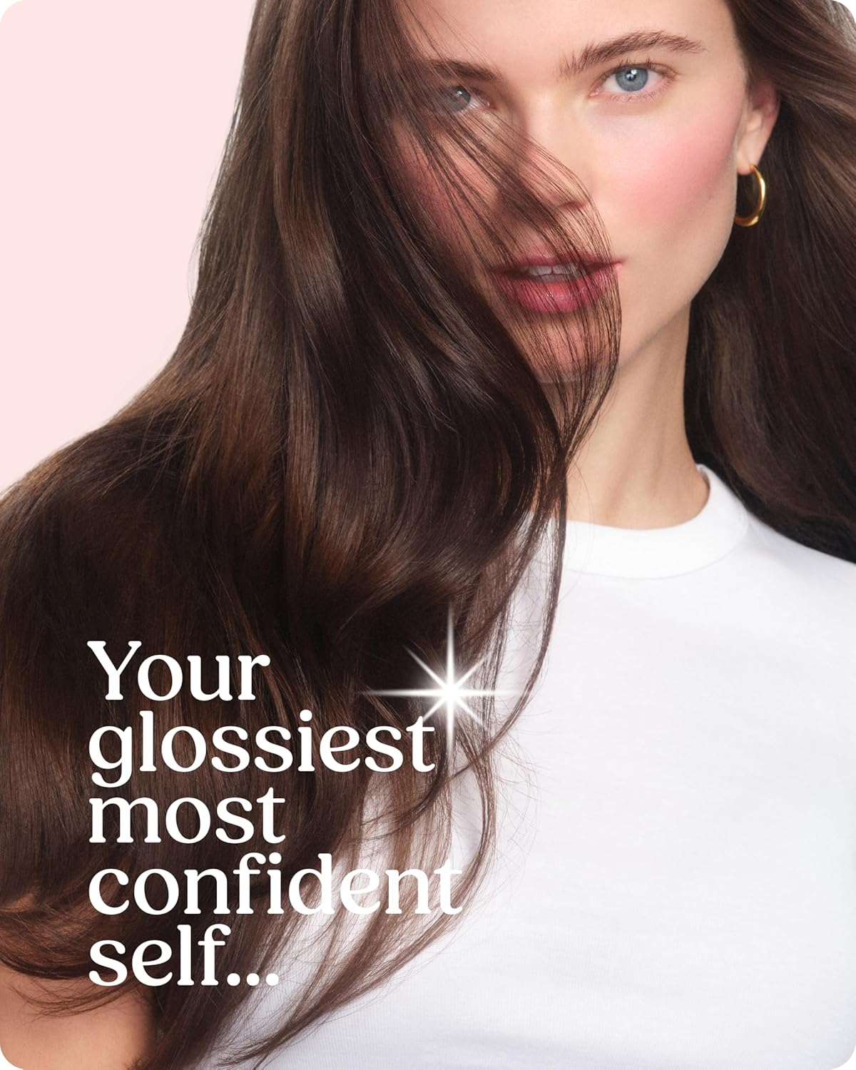 Glaze Supergloss Color Conditioning Gloss &ndash; Hydrating Semi-Permanent Color Hair Gloss & Shine Boost &ndash; Color Depositing Mask - Vegan, Cruelty-Free &ndash; 190Ml - Sleek Espresso Brown image number 1