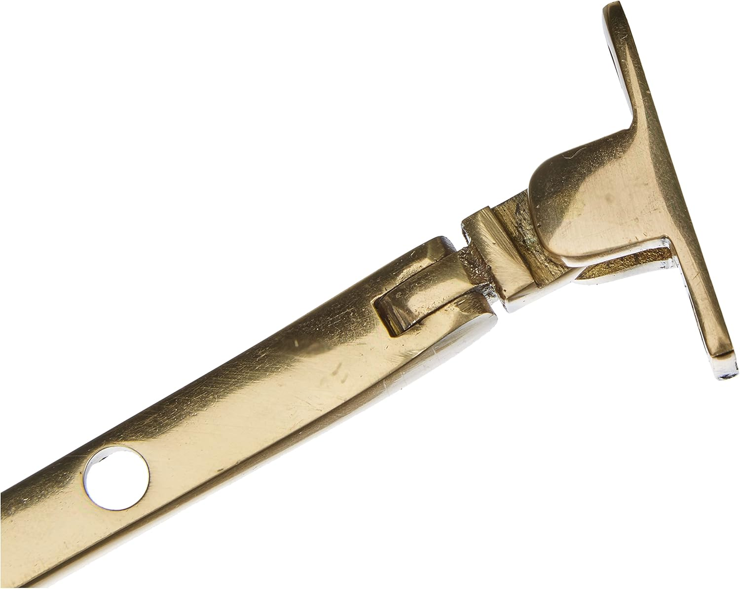 Merriway&reg; BH01591 Victorian Window Casement Stays Polished Brass, 200Mm (8 Inch) image number 2