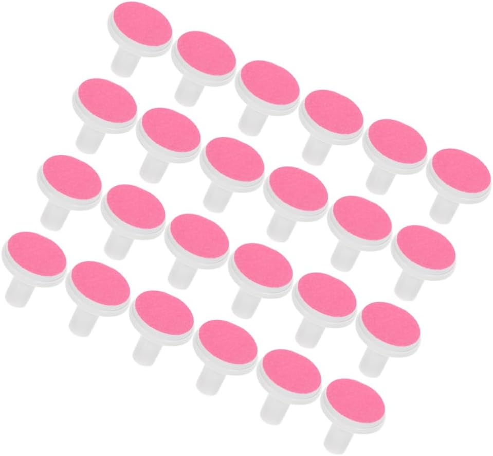 24Pcs Baby Nail File Pads Nail Trimmer Replacement, Electric Nail File Baby Replacement Pads, Electric Baby Nail Grinding Heads for Standard Electric Kid Nail Trimmer