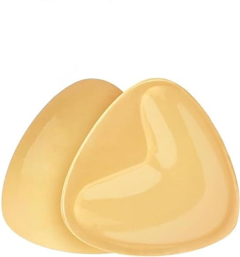 SZHENGSHAN Self Adhesive Push-Up Inserts, 1Pair a Cup Triangular Invisible Push-Up Pads,Sticky Bra Inserts Adhesive Bra Pad Push up Pads