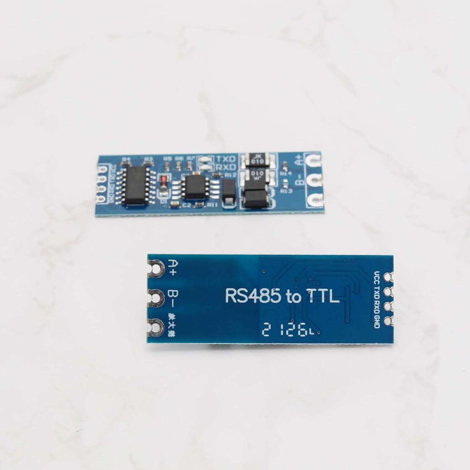 LT Easiyl 10Pcs TTL to RS485 Module 485 to Serial Port UART Module Level Converter Module Level Switching Power Module TTL Turn RS485 Power Supply image number 6