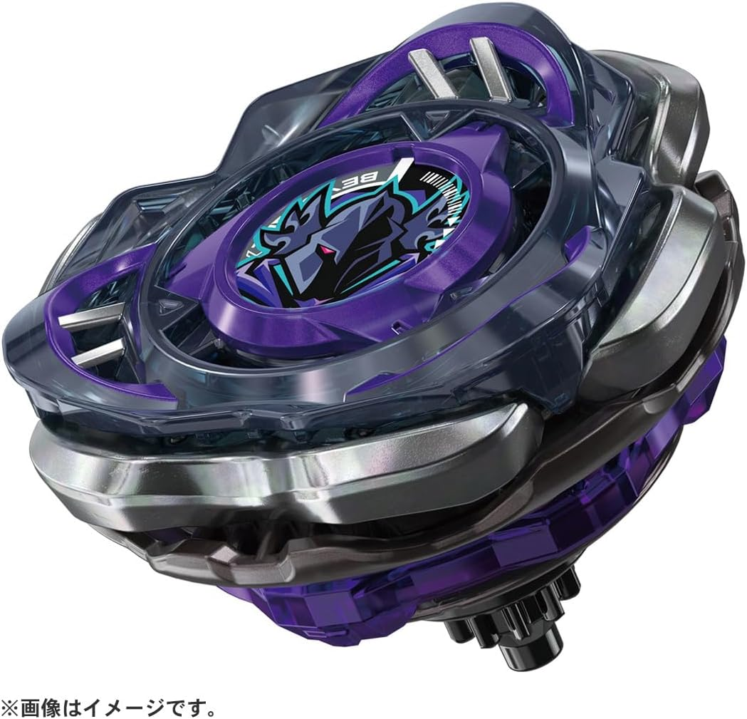 TAKARA TOMY Beyblade X CX-03 Booster Perseus Dark B6-80W Metal Purple Spinning Top image number 3
