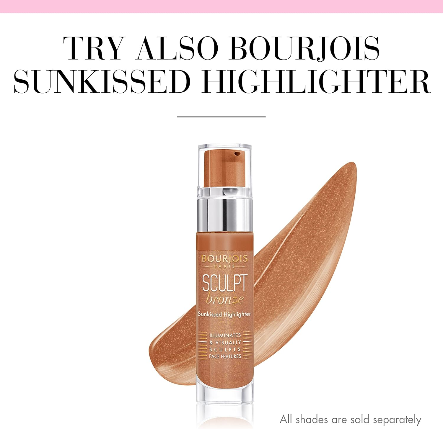 Bourjois Sculpt Light Highlighter Universal Shade Clear, 15Ml image number 2