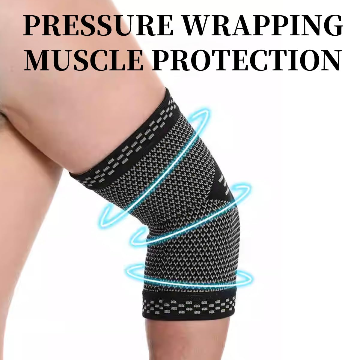 Premium Elbow Brace Compression Support (Pair), Adjustable Elbow Sleeve for Tendonitis, Tennis Elbow Brace, Golfers Elbow, Arthritis Relief, Apply to Workouts, Weightlifting, and Daily Use image number 2