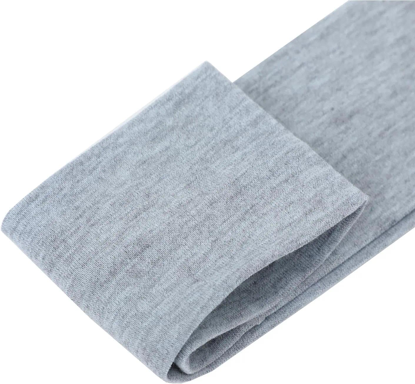 Non-Slip Sweat Absorbing Headband for Women, 9-Pack Wide Cotton Polyester Headbands 8.7X2.4 Inches (22.1X6.1 Cm) for Sports Gym Running Yoga and Makeup(Black,White,Grey) Ermaoo - Colorful image number 6