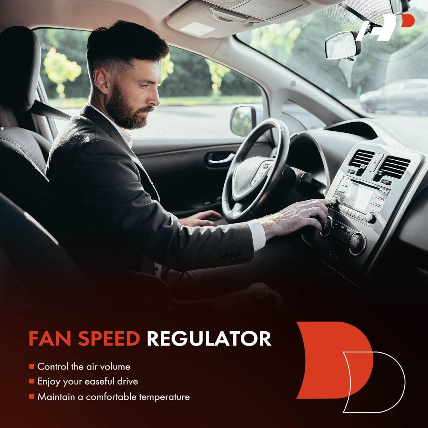 A-Premium HVAC Blower Motor Resistor Compatible with Mercedes-Benz Vehicles - C200, C230, C240, C280, C320, C350, E320, E350, E500, S320, S350, CLS350, CLS500, G500, SL500, SLK200, CL500, CLK280 image number 2