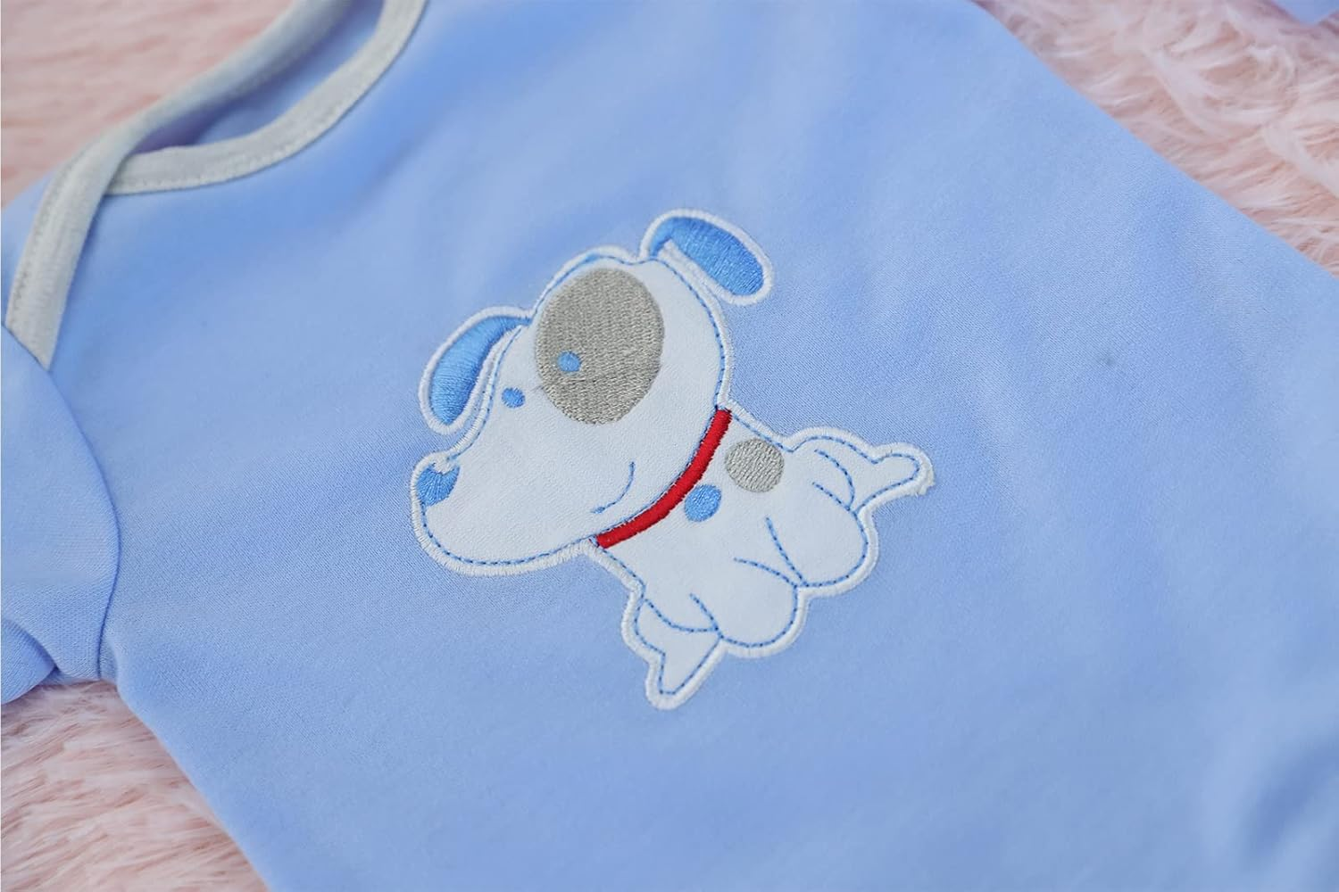 ZIYIUI Reborn Baby Doll Clothes Boy Blue 20-22 Inch Newborn Baby Doll Girl or Boy, 4 Pieces Suit image number 6