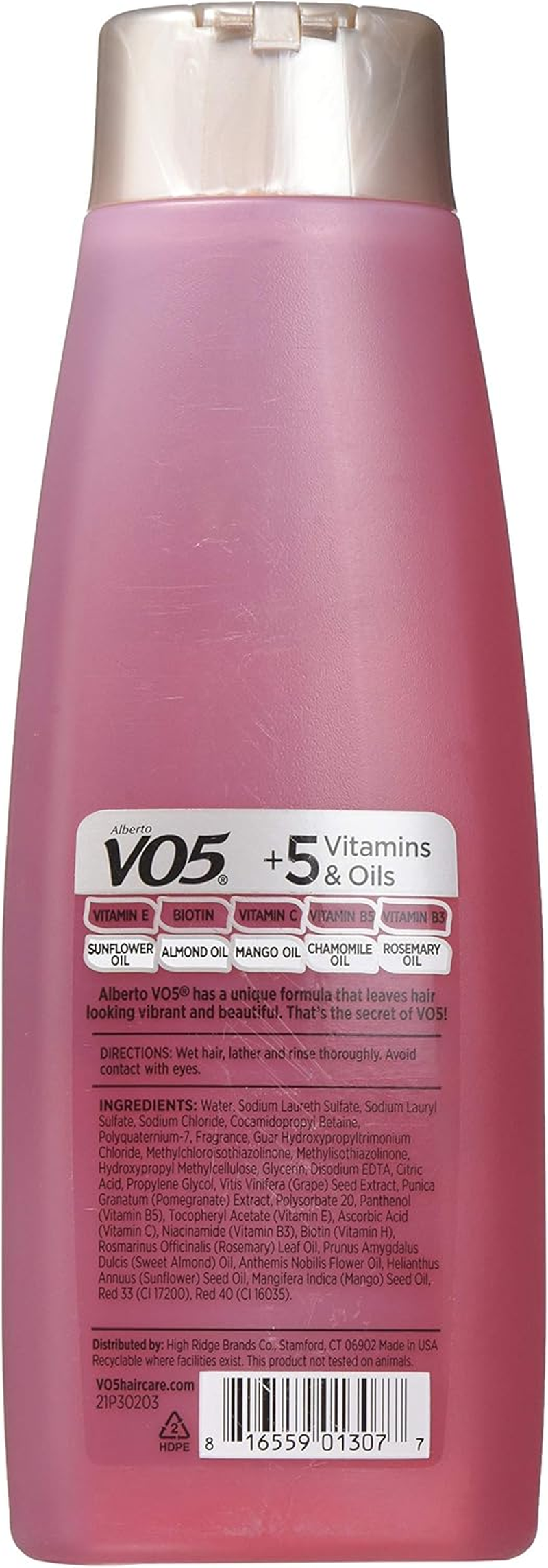 Vo5 V05 Shampoo, Pomegranate image number 2